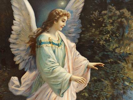 A male or female angel could show up, or any nationality